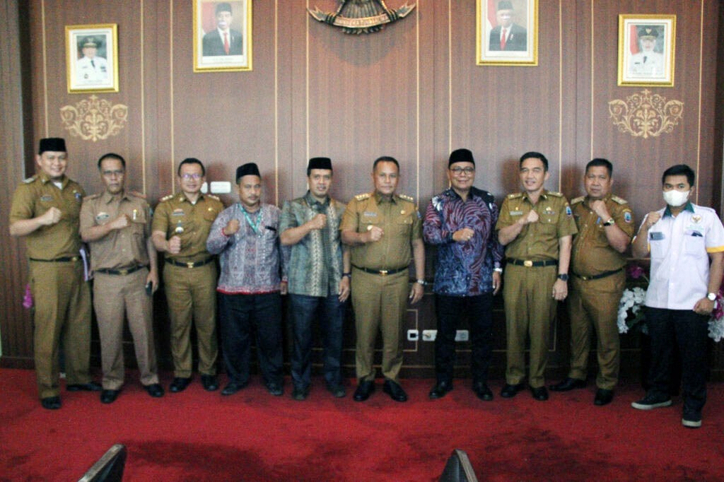 Silaturahmi Baznas Provinsi Lampung Temui Bupati Lampung Selatan