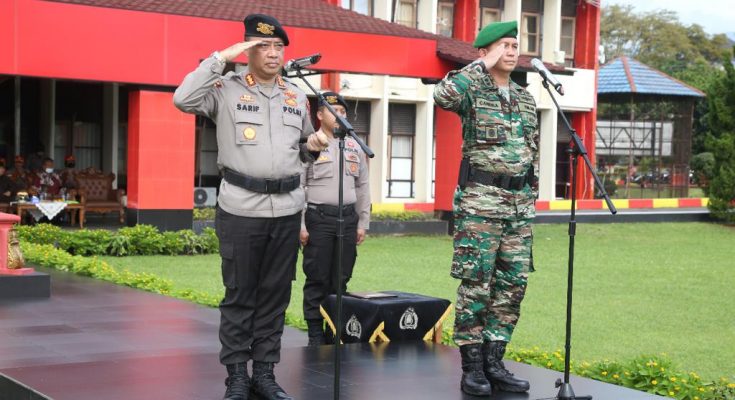 Penutupan Kolaborasi Integrasi Dikmaba TNI AD Dan Diktukba POLRI TA ...